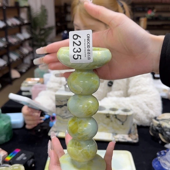 6235 水墨丹青糖葫芦烛台