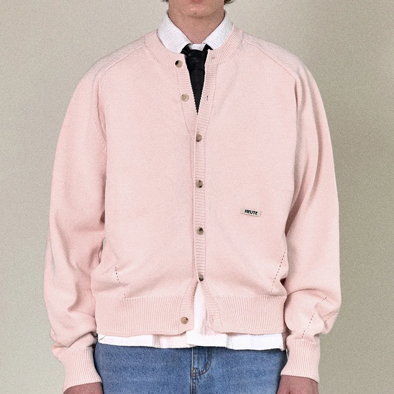 【VIINS】HEUTE25PS新品 宽松长袖针织开衫男女同款KN001