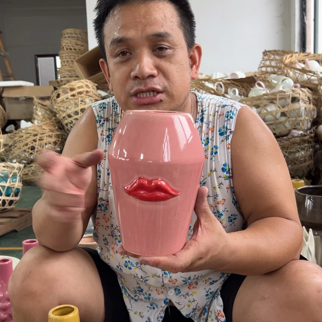 摆件26 号高温陶瓷装饰品（部分微瑕）气泡