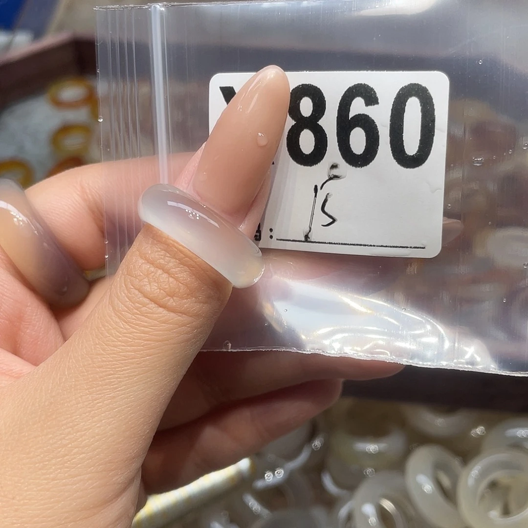 玛瑙/玉髓未镶嵌戒指860