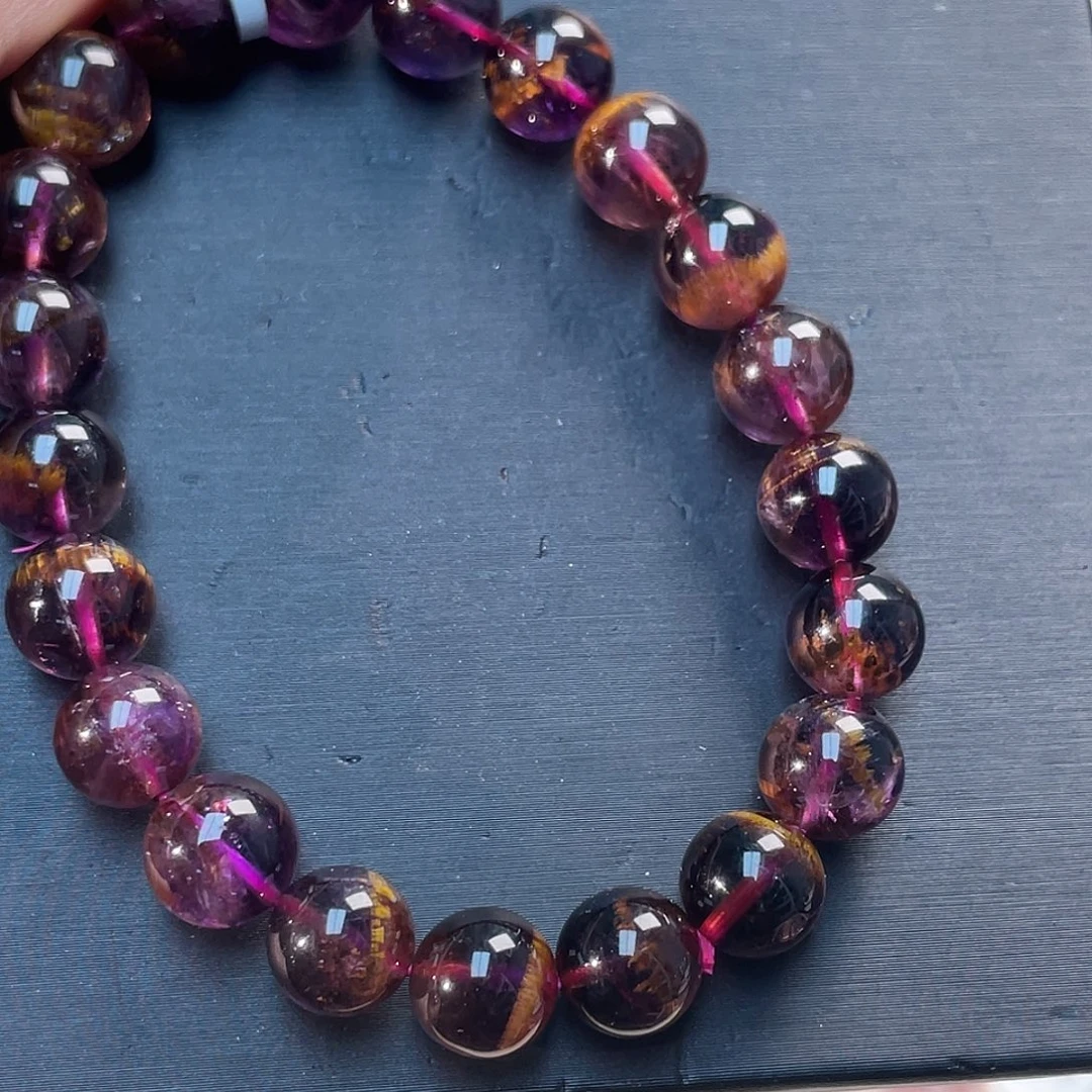 水晶未镶嵌手链金腰带钛金手串zt264 27号