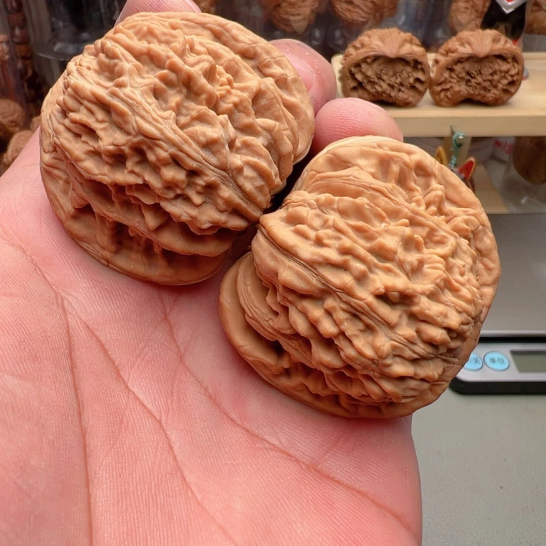 把件文玩核桃45尺四座楼