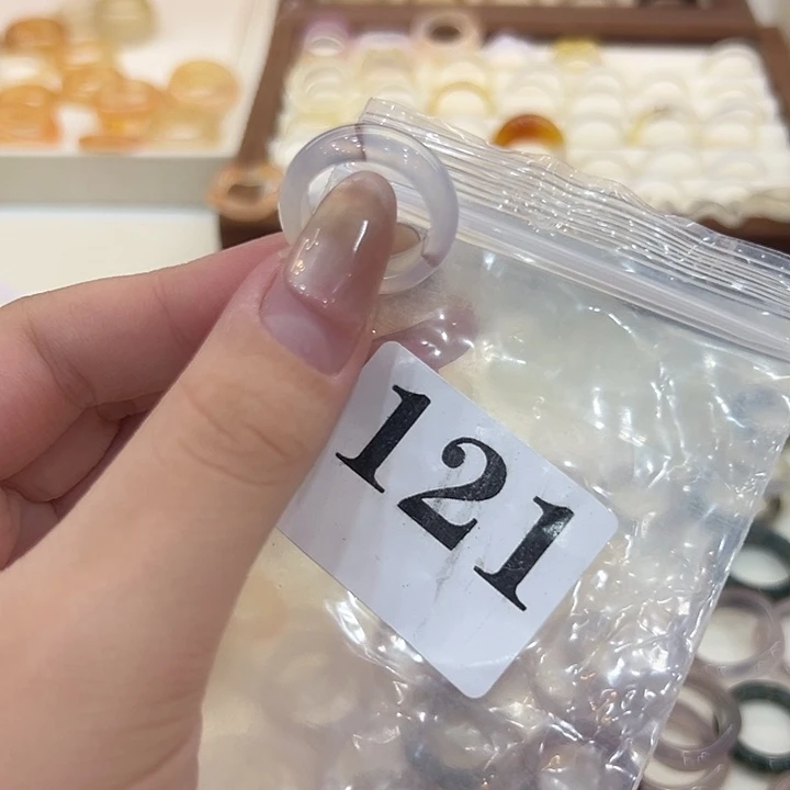 合金戒指玛瑙/玉髓121港12