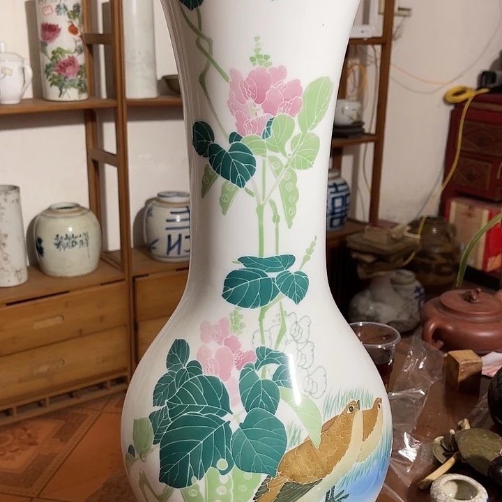 摆件够*够大花瓶一个全品的