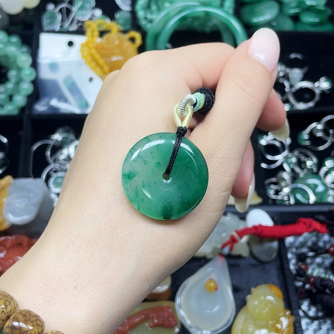 石英质玉未镶嵌吊坠(不含链)