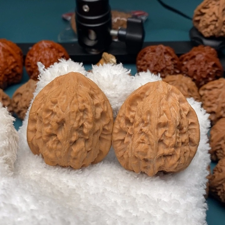 文玩核桃把件小众靠山王43尺