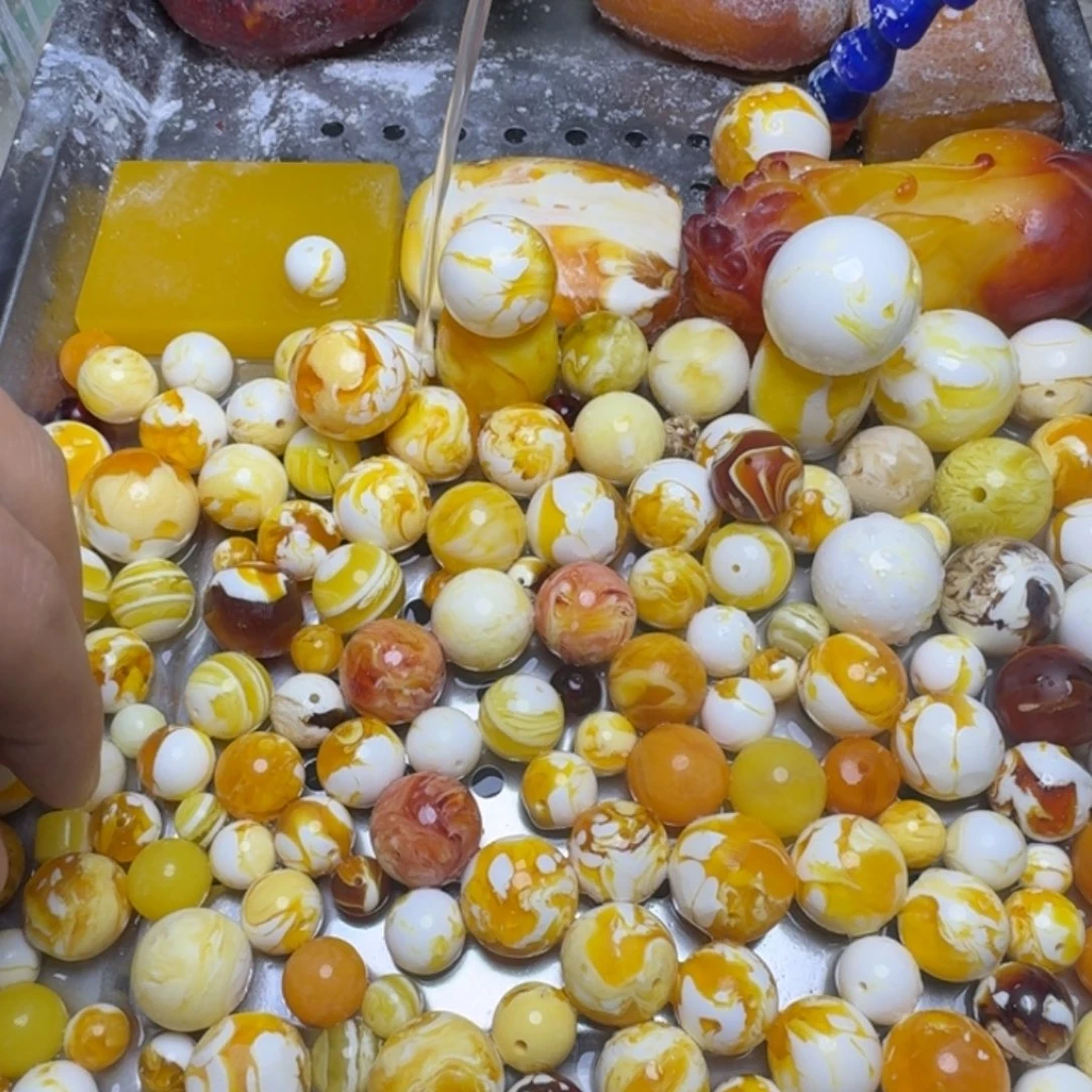 树脂磁石圆珠散珠加工定制