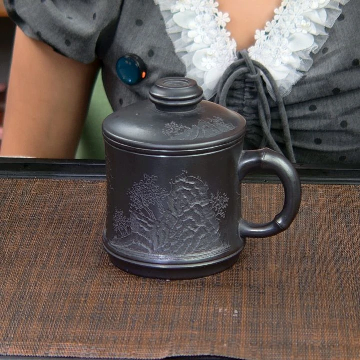 紫砂茶杯高货放漏