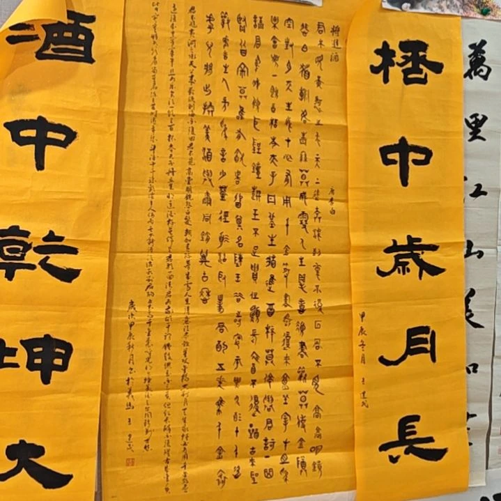 駢****~王建民老师精品书法