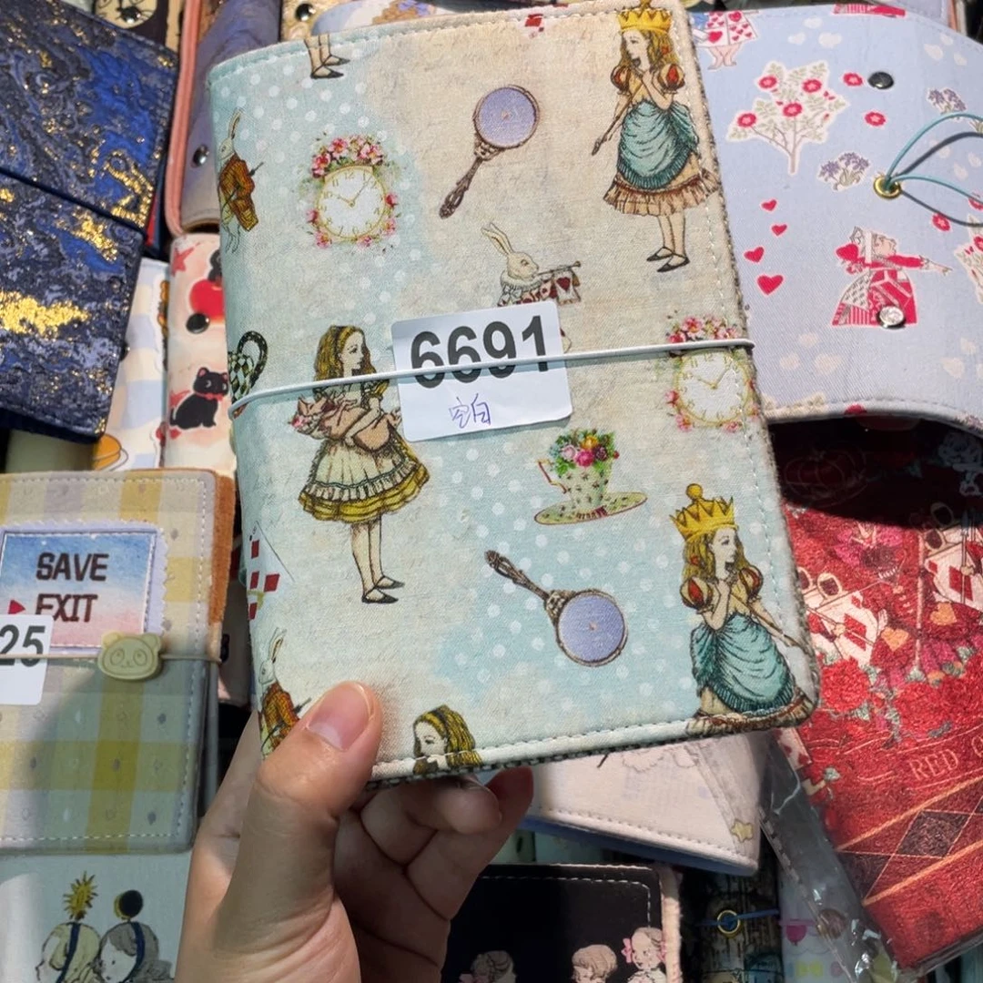 问***鹿织绣A6活页带空白纸6691