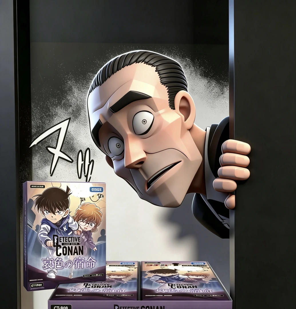 【蒸蛋之星(开车)】名侦探柯南 蒸蛋之星 tcg对战卡 盲盒 代拆