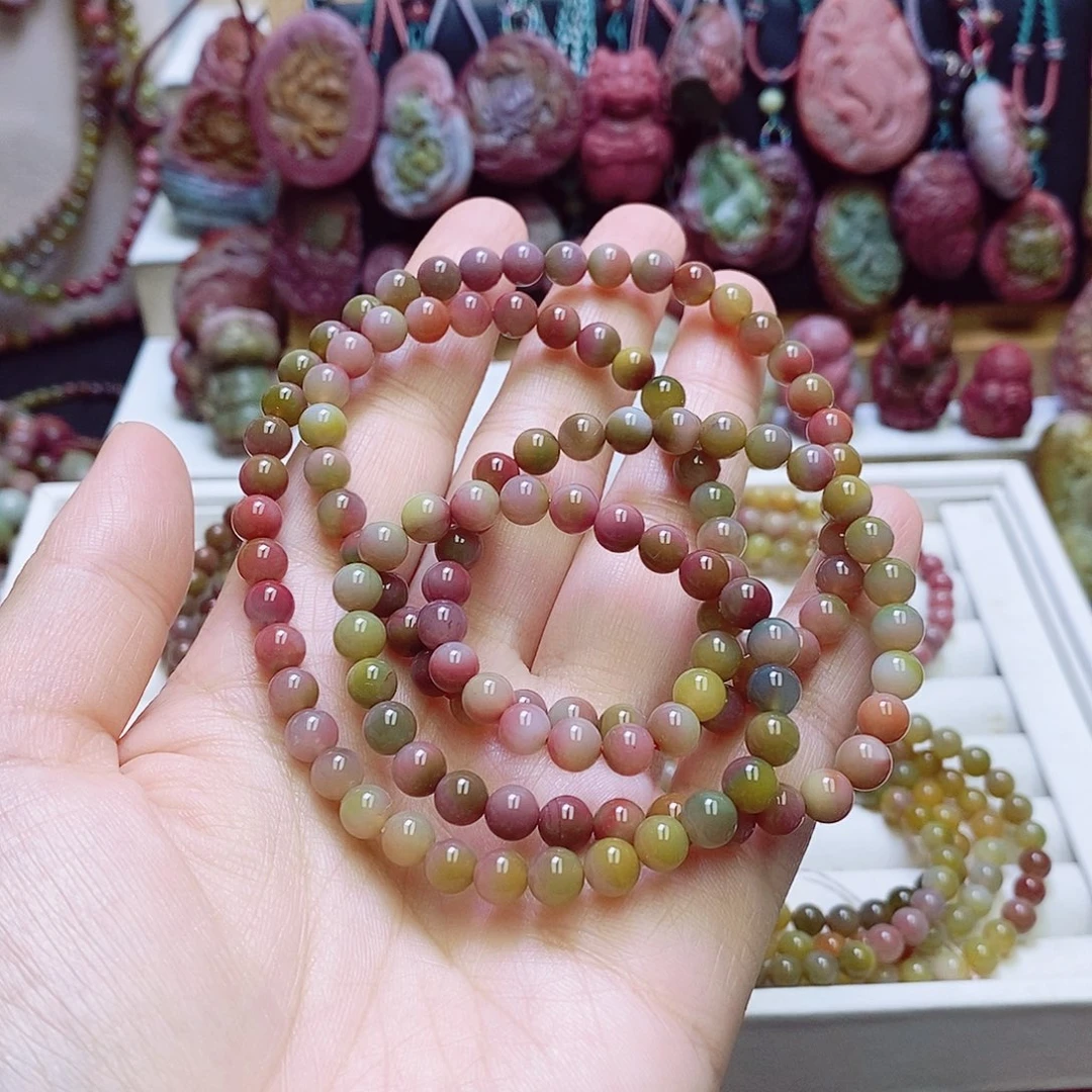 玛瑙/玉髓盐源玛瑙手链未镶嵌