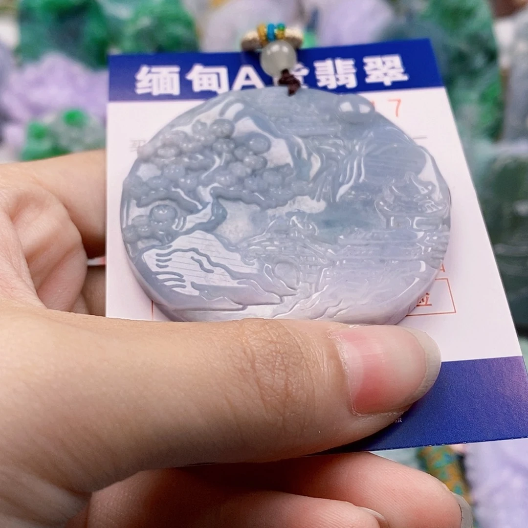 吊坠(不含链)未镶嵌翡翠