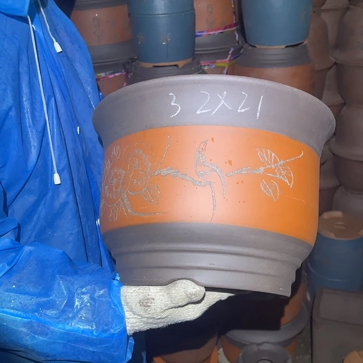 紫砂紫砂花盆是最