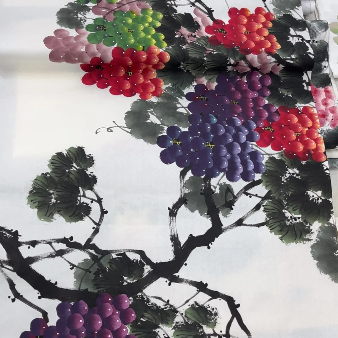 国画手绘画作品和绘画