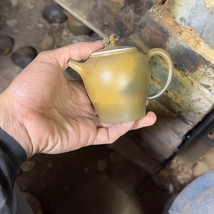 鱼***红茶壶紫砂坭兴陶柴烧