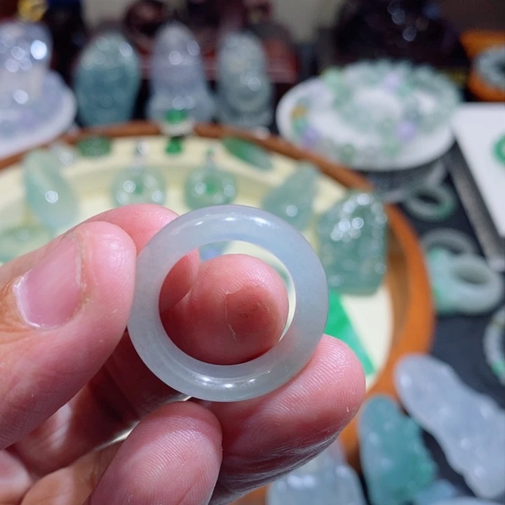 未镶嵌定制翡翠翡翠界圈