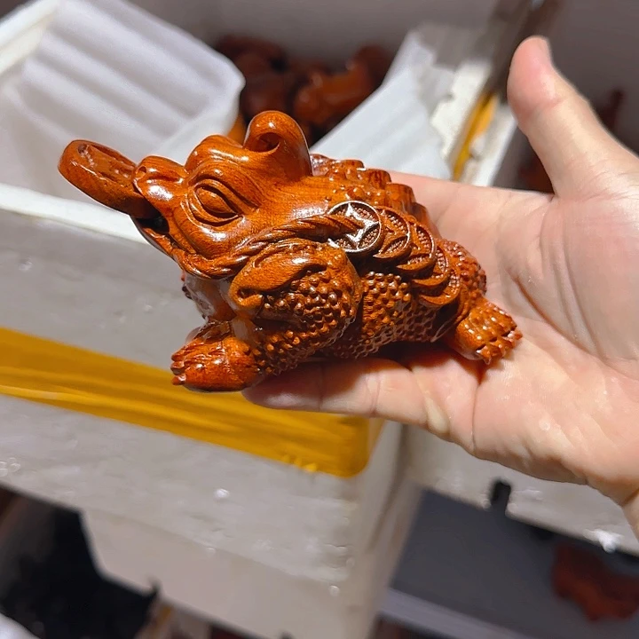 木花梨木15独角金蟾一只