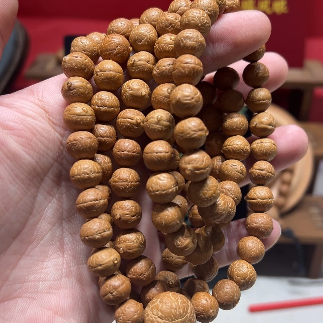 手串凤眼菩提10.5mm尼泊尔凤眼菩提108