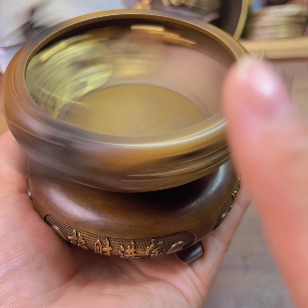 原矿风磨铜时来运转聚宝盆
