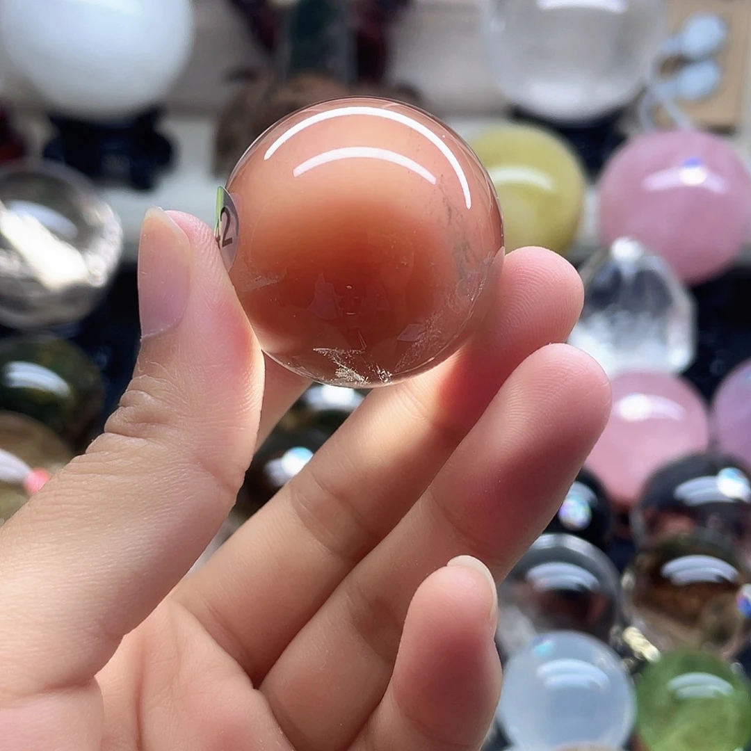 水晶珠宝半成品未镶嵌黄水晶卡36A42