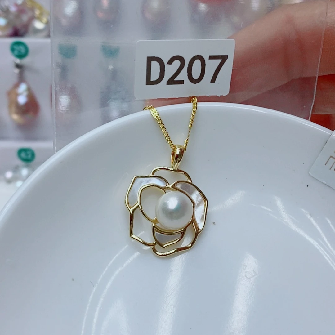 银S925镶嵌淡水珍珠其他