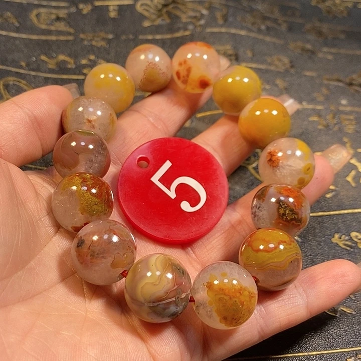 玛瑙/玉髓手链未镶嵌宁**远