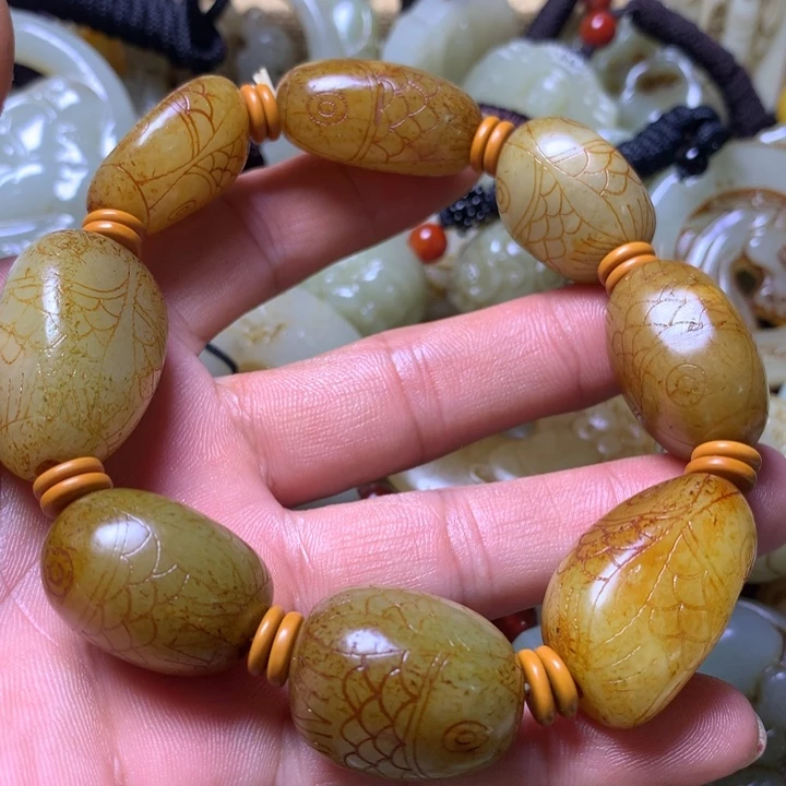 未镶嵌和田玉挂件不****6