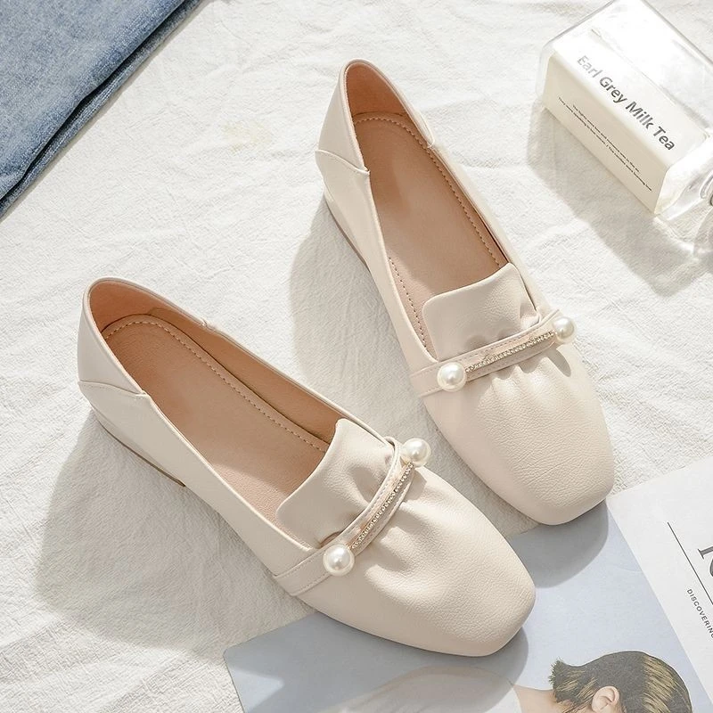 时尚女鞋2025春秋新款晚晚风温柔气质仙女通勤单鞋女女士高跟女鞋