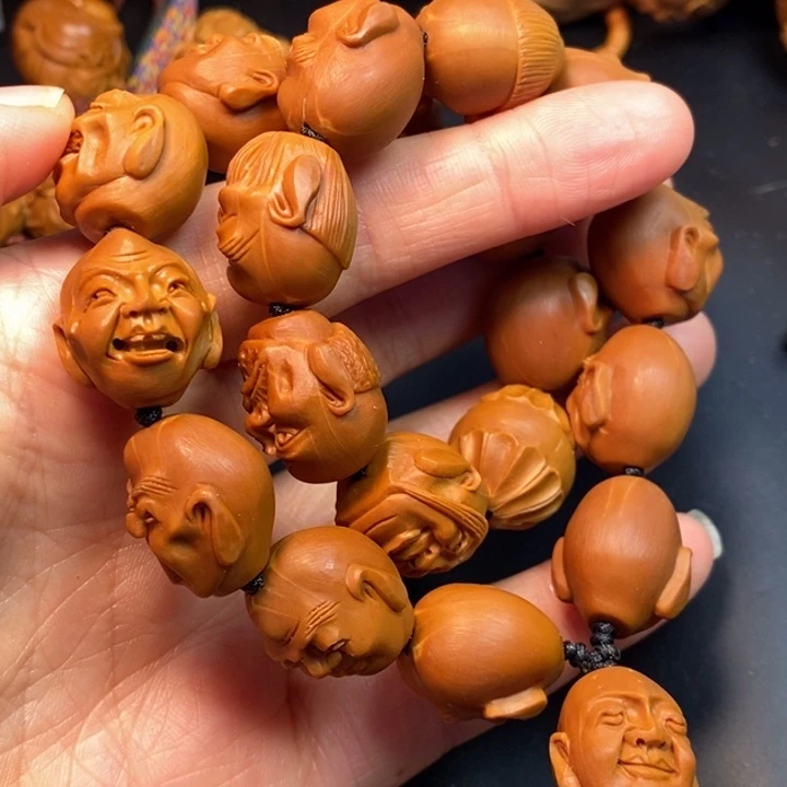 清***～手串/手链橄榄核十八罗汉