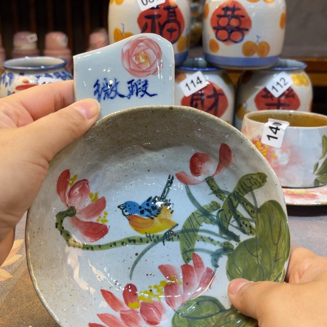 瓷片景德镇手工制作