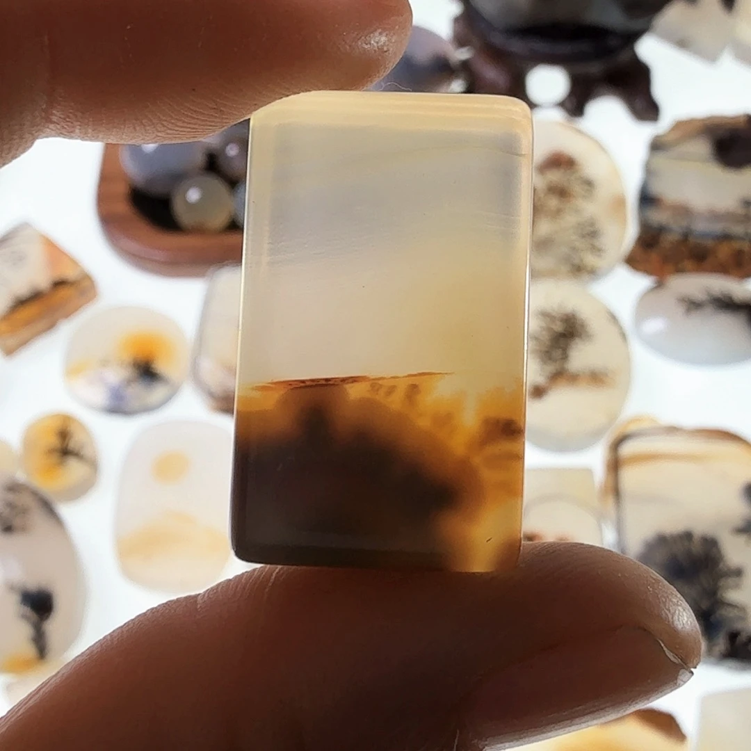 玛瑙/玉髓未镶嵌珠宝半成品