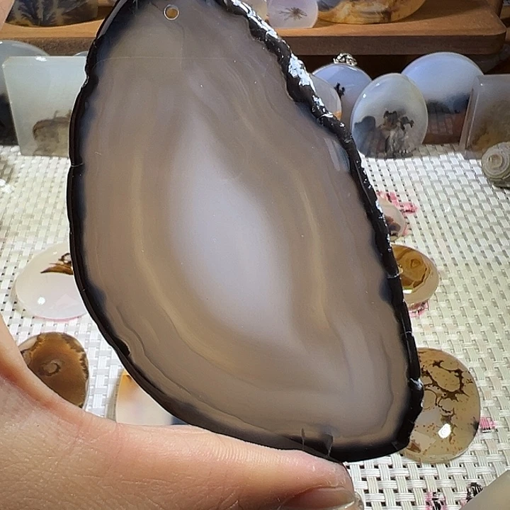 玛瑙/玉髓未镶嵌颈饰