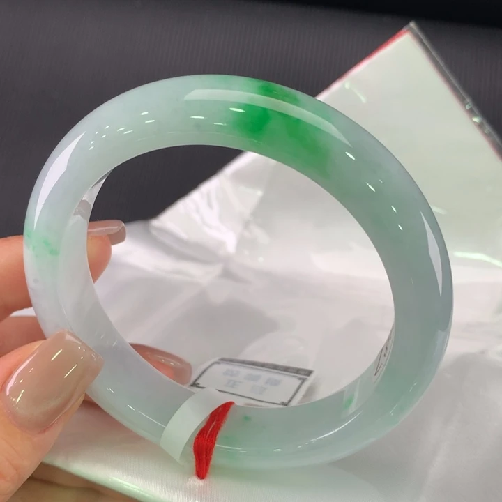 未镶嵌手镯翡翠正圈58