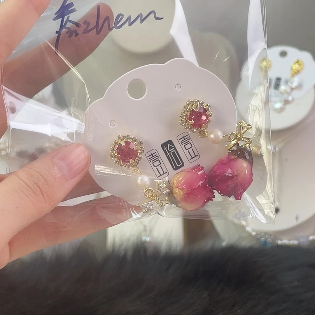 未镶嵌淡水珍珠耳饰❤️****