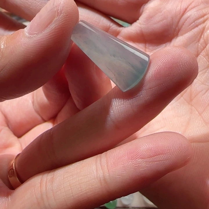 未镶嵌定制翡翠天然翡翠无事牌