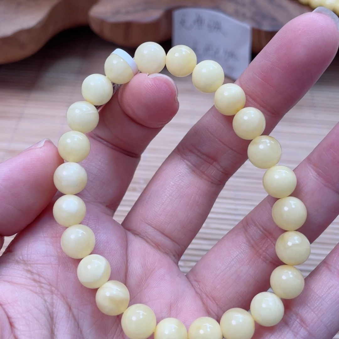 蜜蜡未镶嵌手串蜜蜡