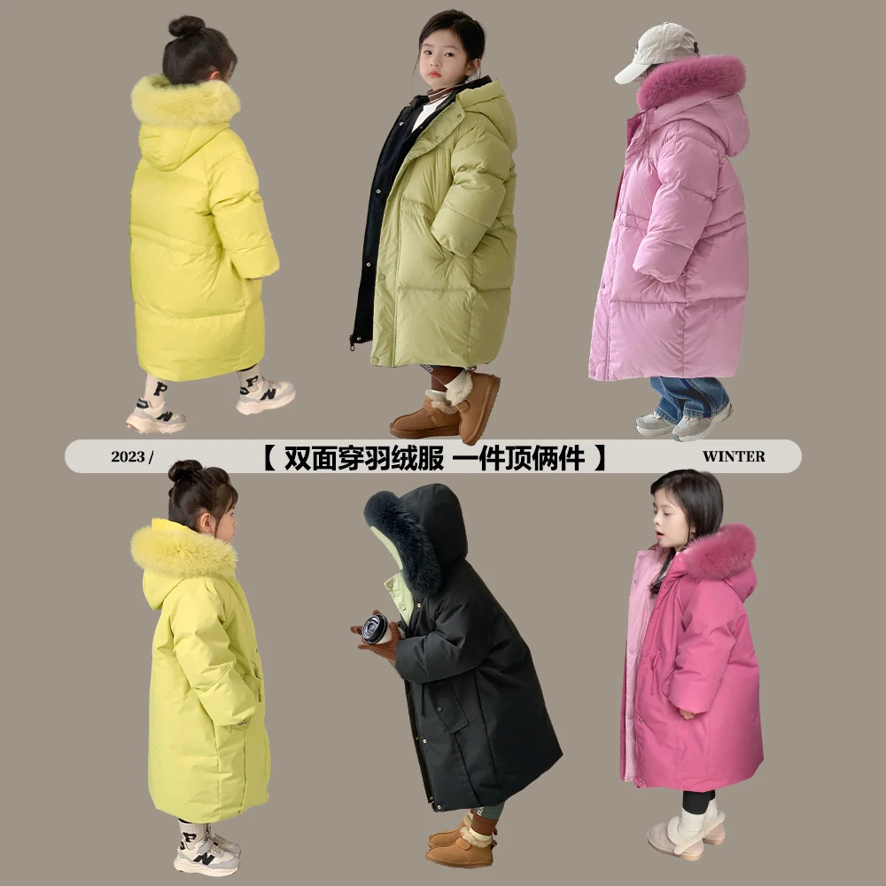儿童加厚羽绒服冬季