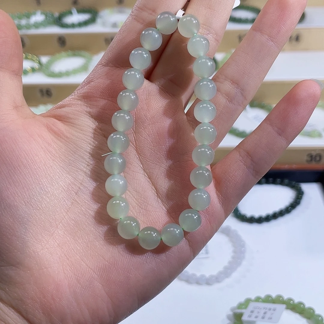 莹***和田玉未镶嵌手链