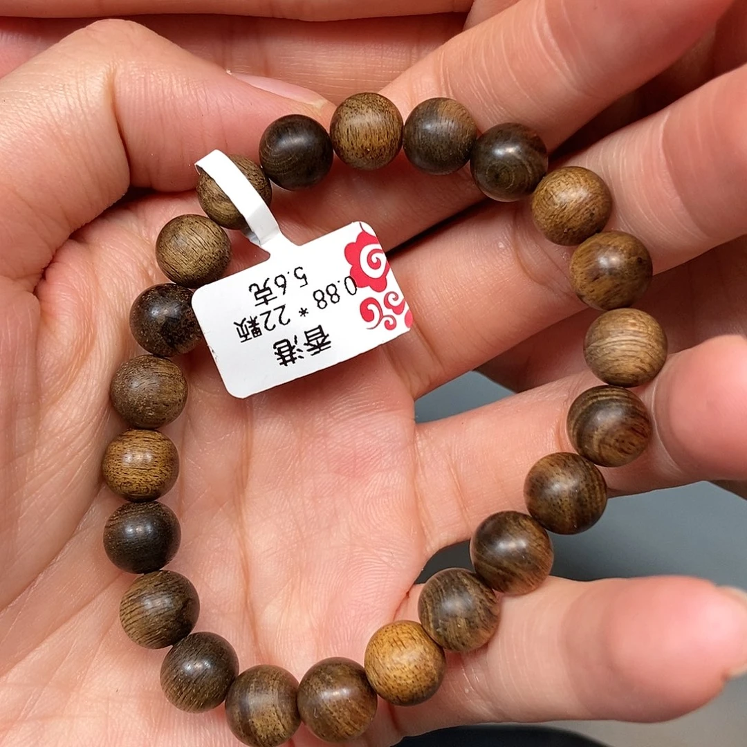 夕***2手串沉香天然野香港0.88，15