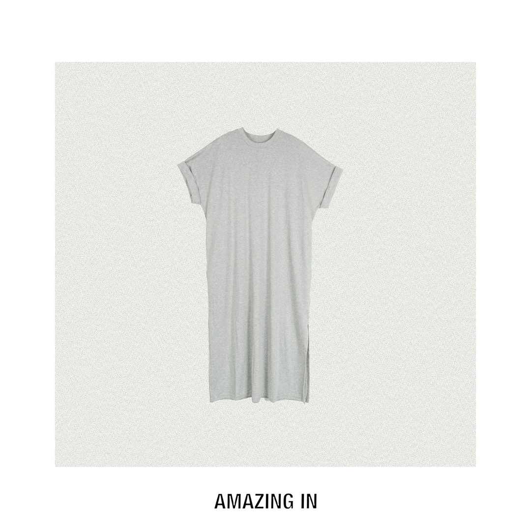 AMAZING IN | 天丝 | 挖空露背短袖连衣裙 A250610-AI56BDR27537