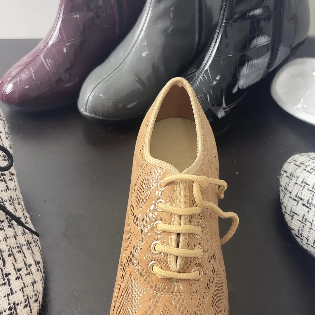 处理款舞蹈鞋羊皮绒