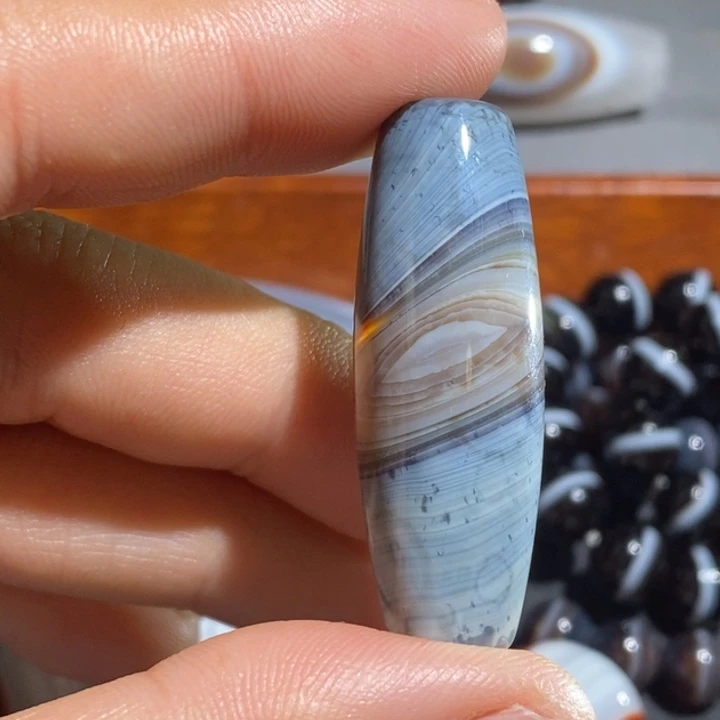 玛瑙/玉髓未镶嵌项链