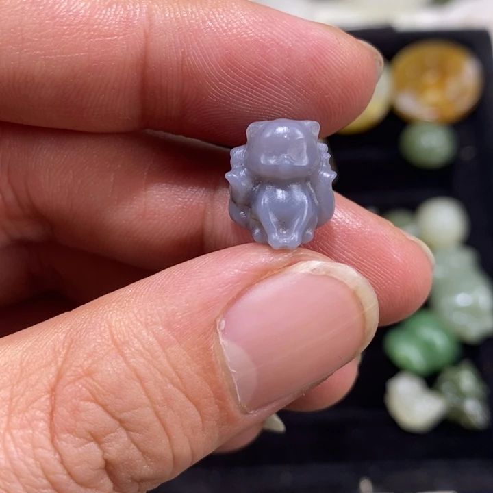 和田玉（糖玉）未镶嵌车挂