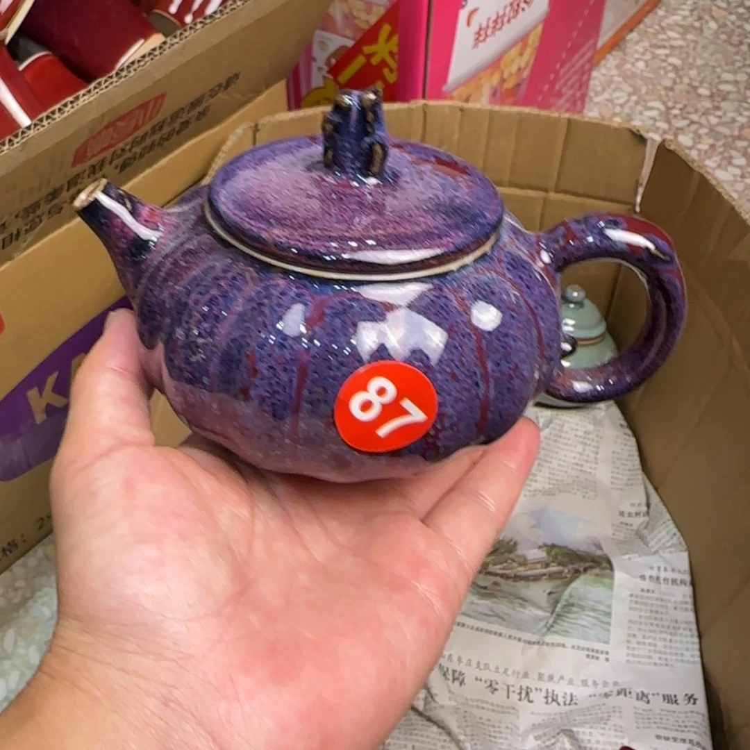摆件郑家钧窑摆件微