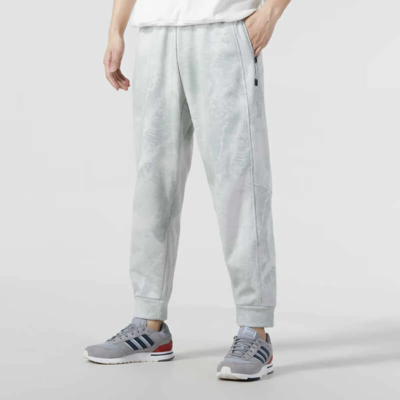 Adidas/阿迪达斯 正品新款男子水洗印染针织运动长裤 IP4945