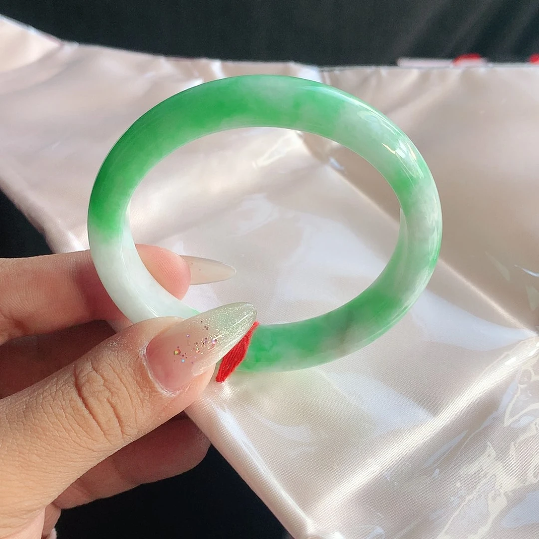 未镶嵌手镯翡翠54贵妃2643