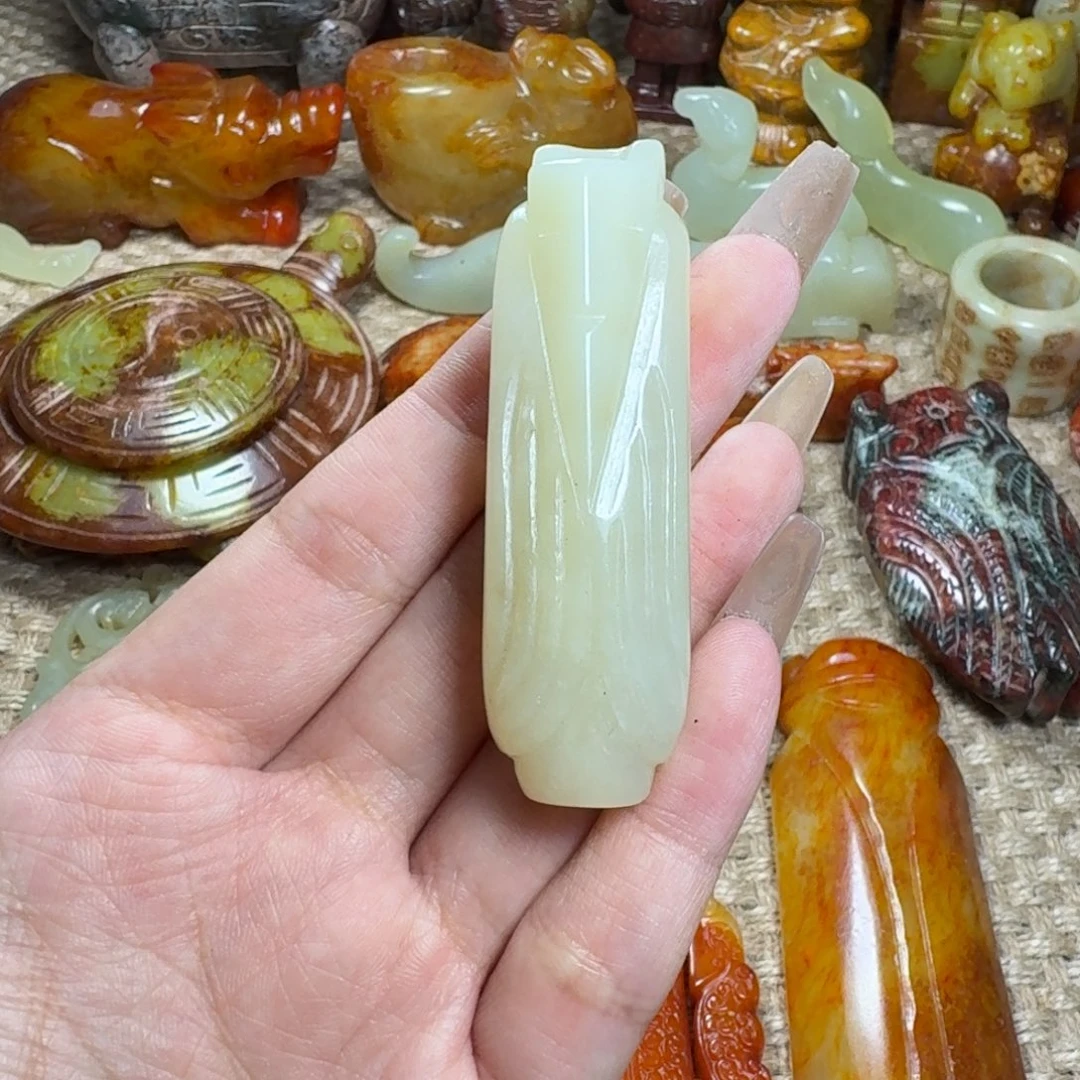 吊坠白玉菩提挂件
