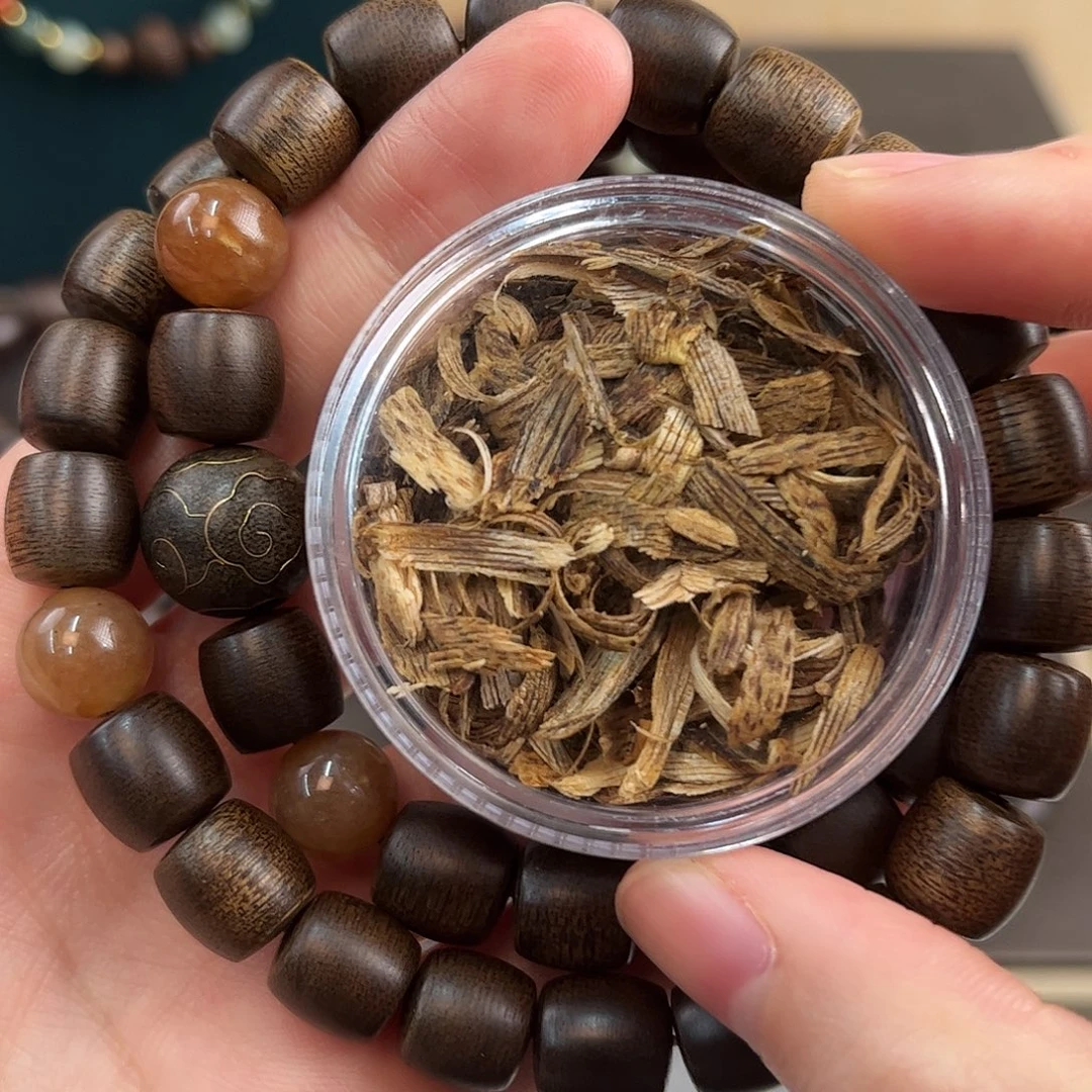 沉香碎屑沉香10mm越南芽庄玉化白奇楠沉水