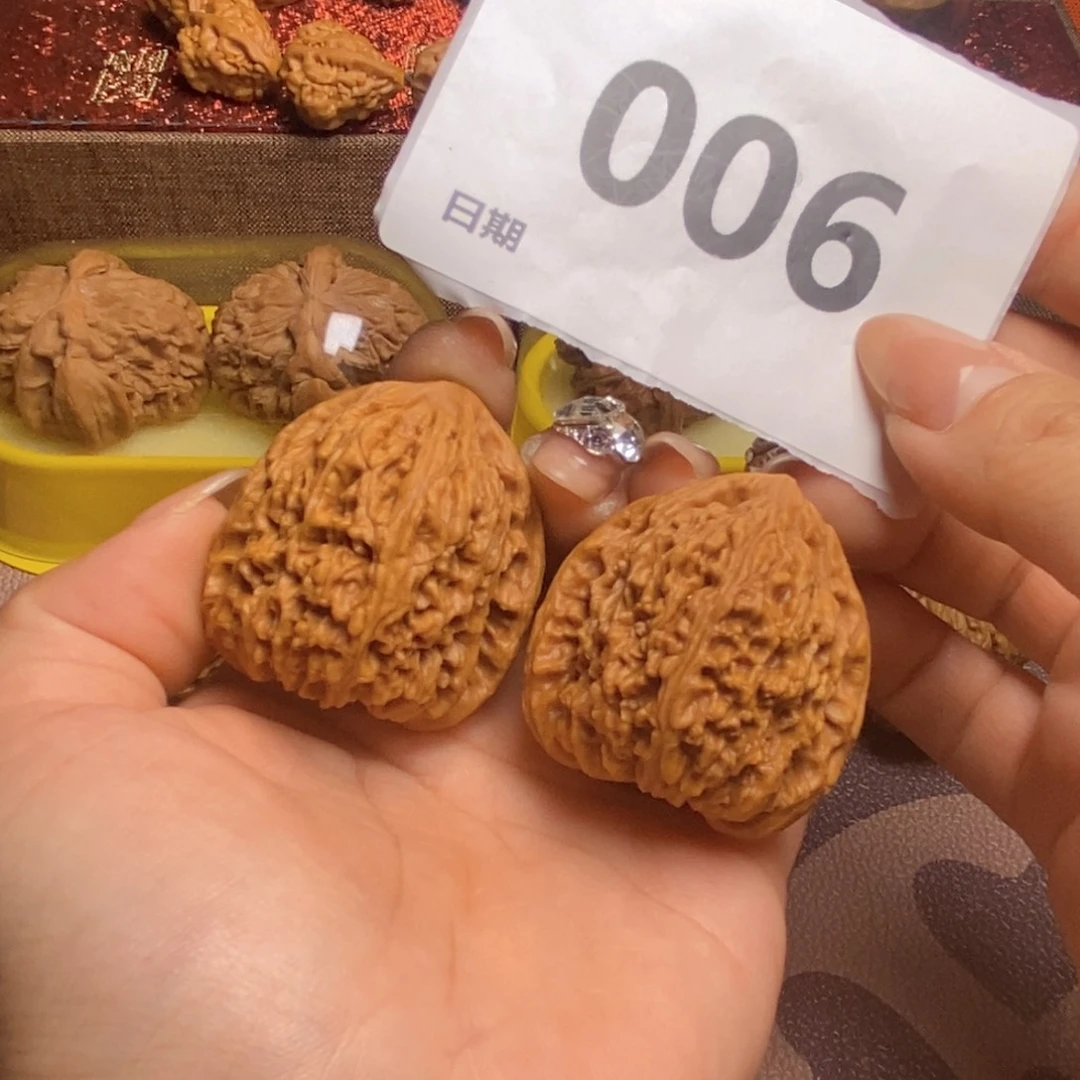 文玩核桃把件006南疆石38